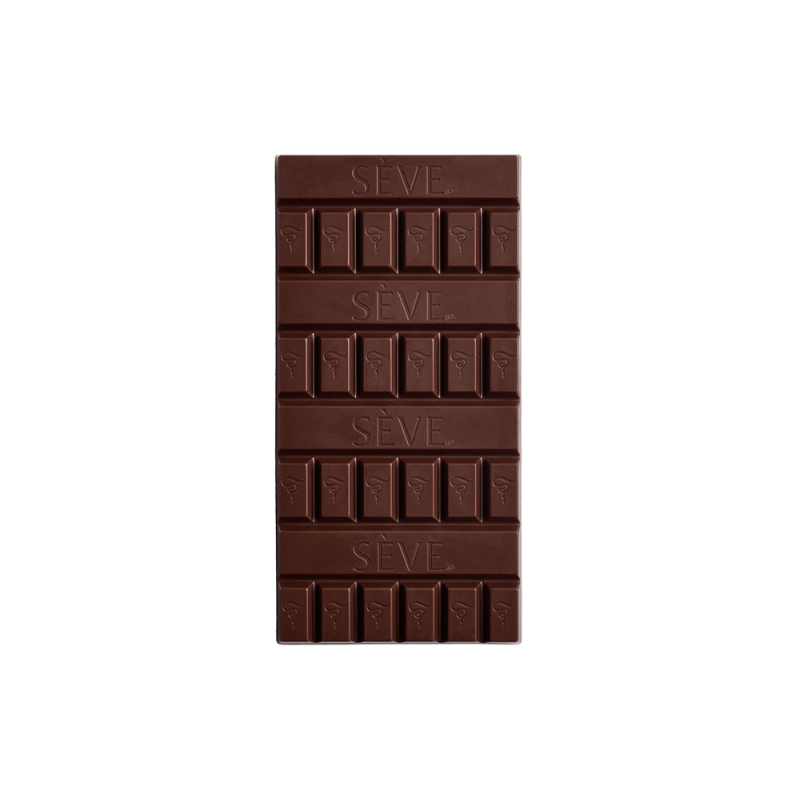 Tablette de chocolat noir Venezuela Las Bromelias 76% de cacao